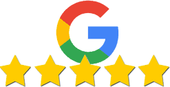 Five star Google rating