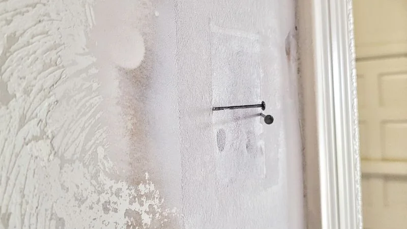 Wall Repair, Third Generation Farmhouse during the repair, Ocala, Florida