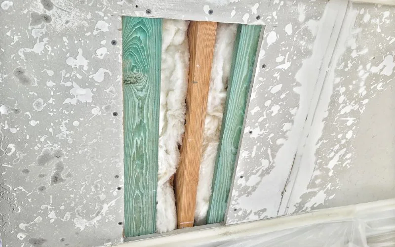 Wall Repair, Realtor Listing before the repair, Ocala, Florida